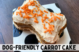 carrot cake for dogs